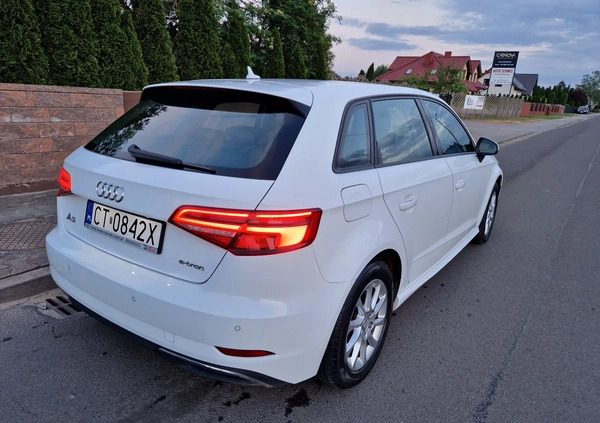 Audi A3 cena 69999 przebieg: 72310, rok produkcji 2017 z Leszno małe 254